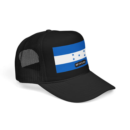 Honduras Flag Foam Trucker Hat | Honduran Pride Snapback Cap | Rep Ya Flag