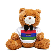 Gambia Flag Teddy Bear | Gambian Heritage Plush Gift | Rep Ya Flag