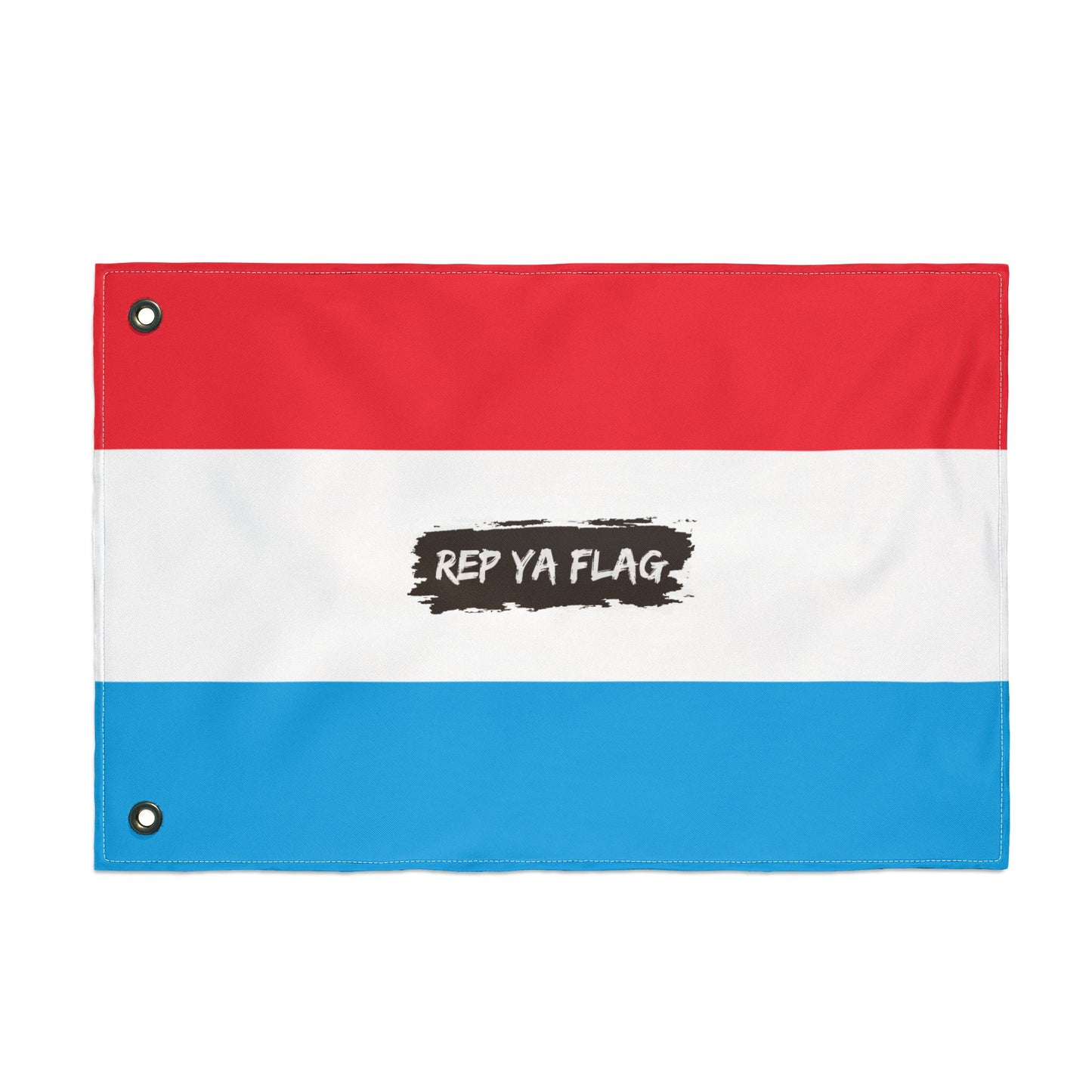 Luxembourg Flag Garden Banner | Double Sided Outdoor Flag | Rep Ya Flag