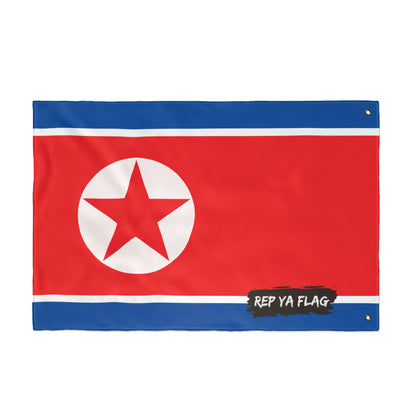 North Korea Flag Garden Banner | Double Sided Outdoor Flag | Rep Ya Flag