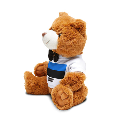 Estonia Flag Teddy Bear | Estonian Heritage Plush Gift | Rep Ya Flag