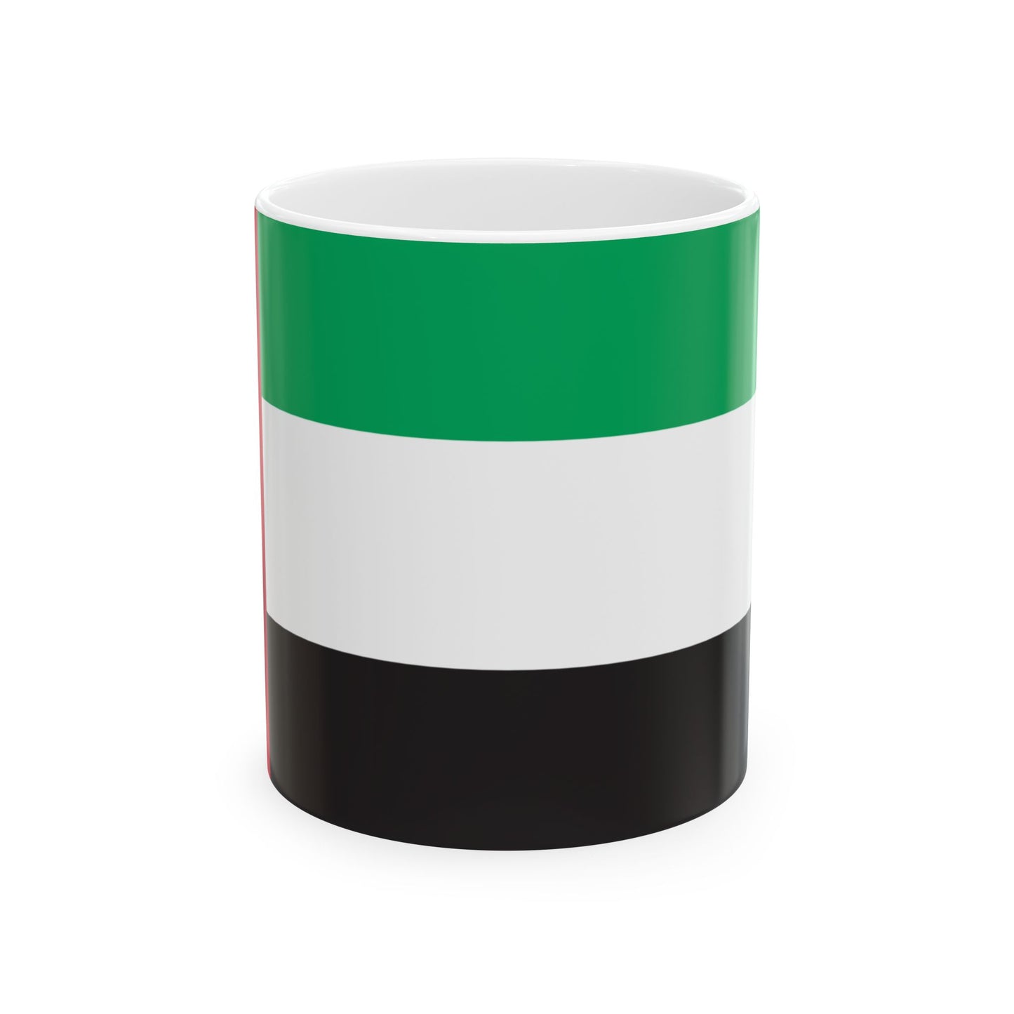 United Arab Emirates Flag Coffee Tea Mug 11oz 15oz | Rep Ya Flag Ceramic Mug