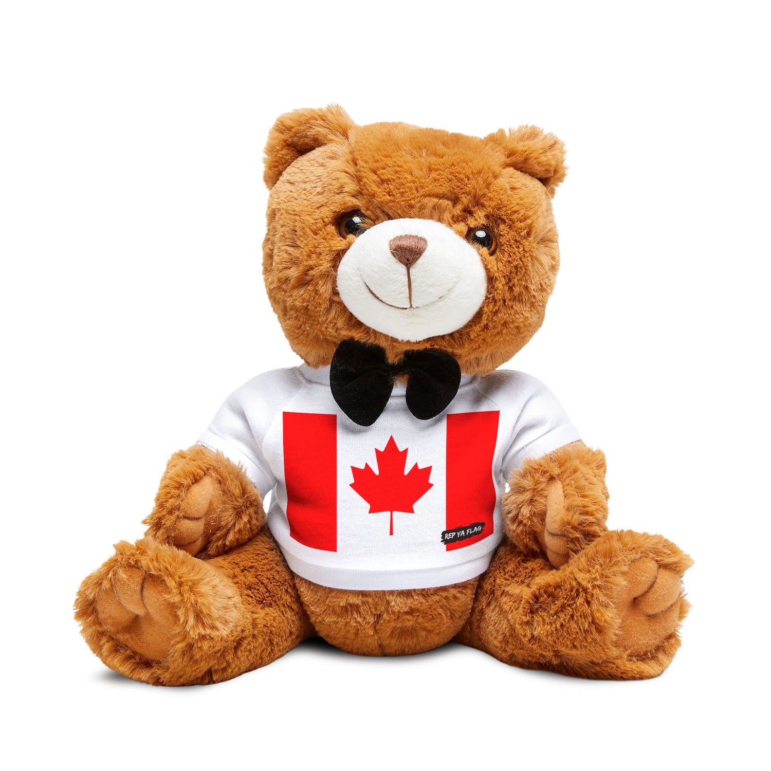 Canada Flag Teddy Bear | Canadian Heritage Plush Gift | Rep Ya Flag