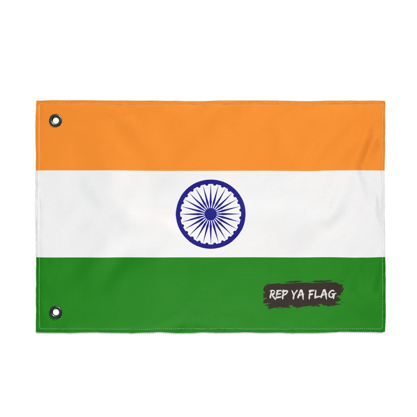 India Flag Garden Banner | Double Sided Outdoor Flag | Rep Ya Flag