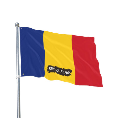 Romania Flag Garden Banner | Double Sided Outdoor Flag | Rep Ya Flag