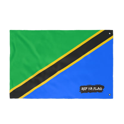 Tanzania Flag Garden Banner | Double-Sided Outdoor Flag | Rep Ya Flag