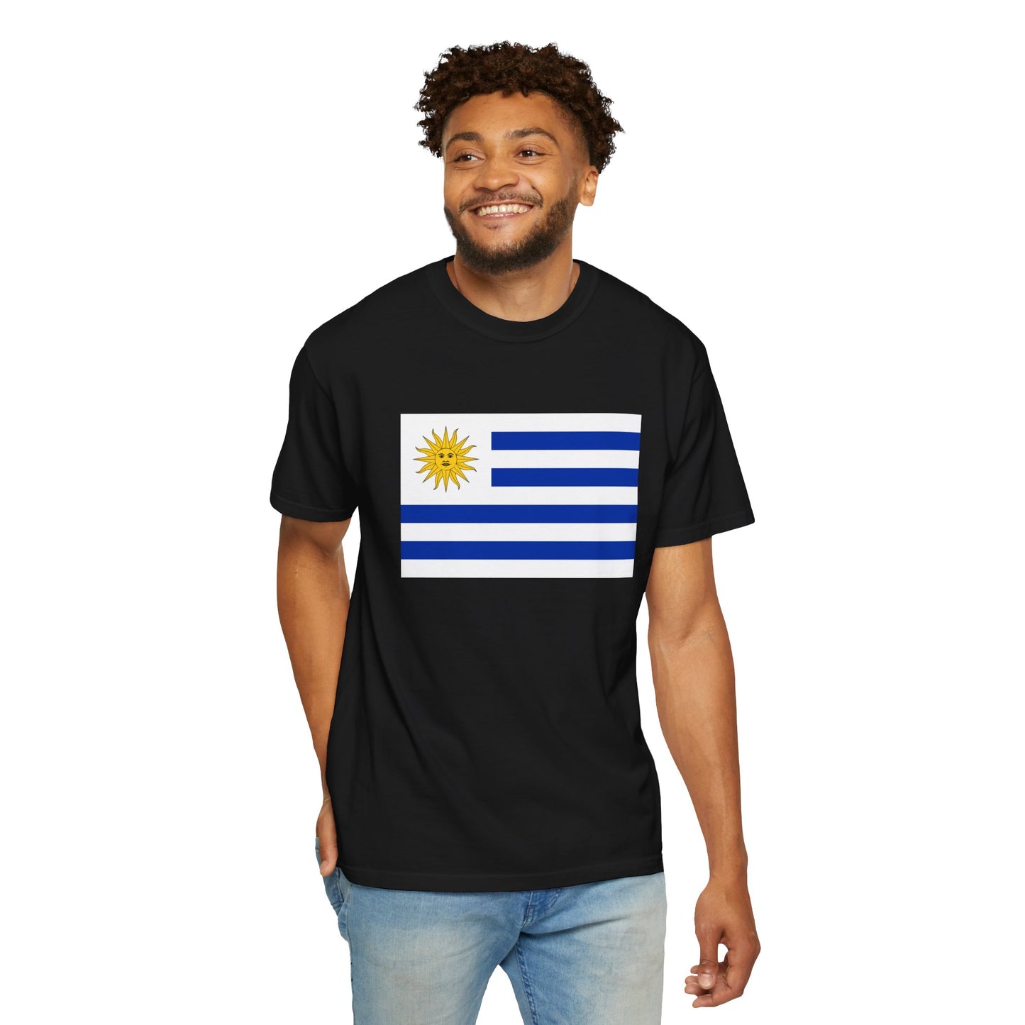 Uruguay Flag Shirt | Uruguay Tshirt | Uruguay Pride Tee | Rep Ya Flag Shirt | Heritage Gift | Unisex S-4XL