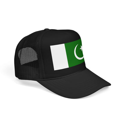Pakistan Flag Foam Trucker Hat | Pakistani Pride Snapback Cap | Rep Ya Flag