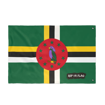 Dominica Flag Garden Banner | Double Sided Outdoor Flag | Rep Ya Flag