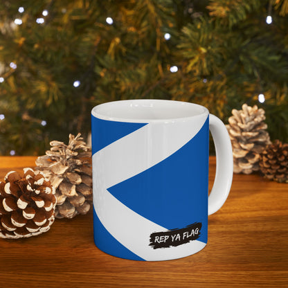 Scotland Flag Coffee Tea Mug 11oz 15oz | Rep Ya Flag Ceramic Mug