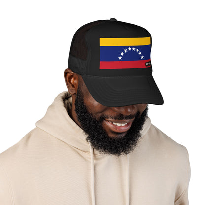 Venezuela Flag Foam Trucker Hat | Rep Ya Flag design