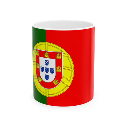 Portugal Flag Coffee Tea Mug 11oz 15oz | Rep Ya Flag Ceramic Mug