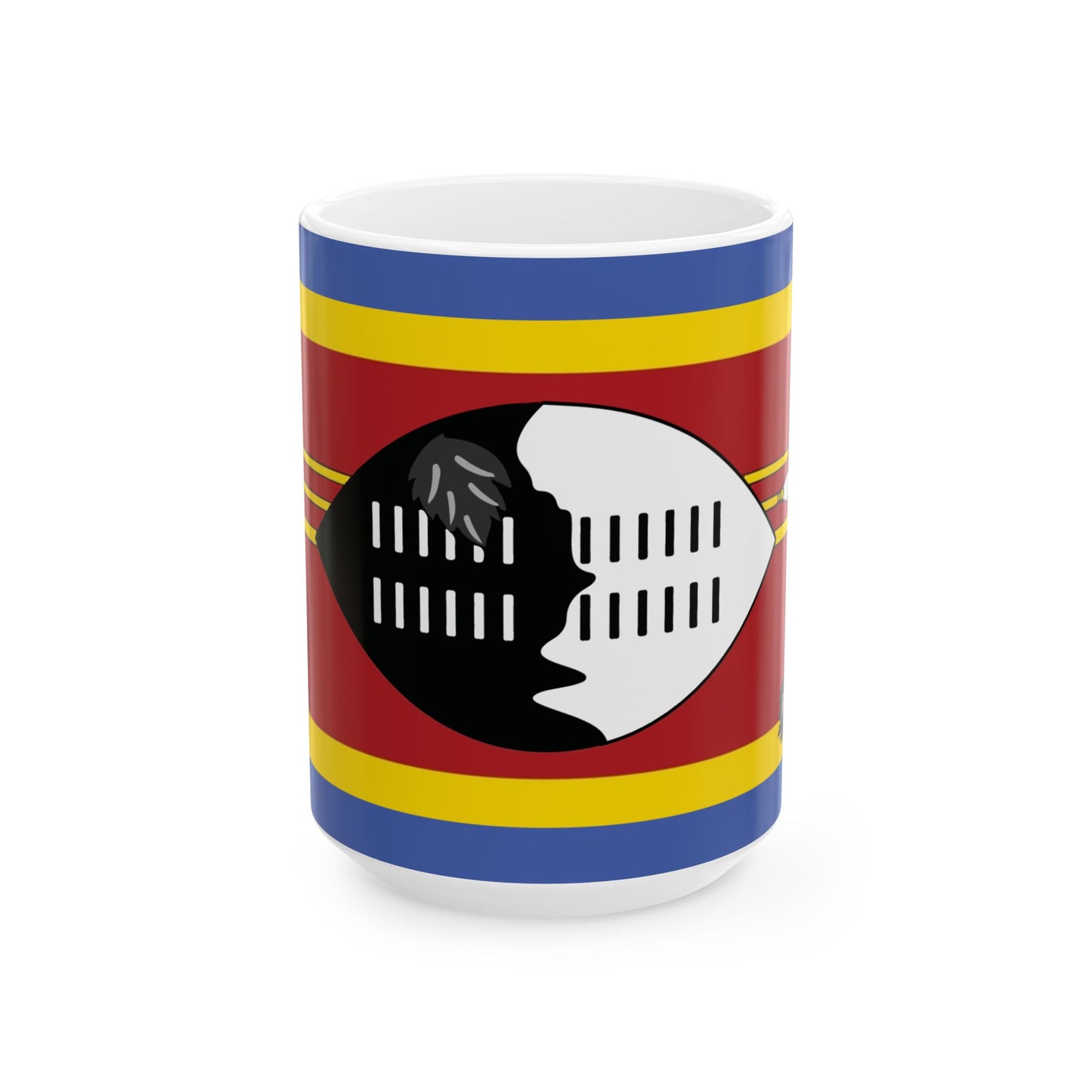 Eswatini Flag Coffee Tea Mug 11oz 15oz | Rep Ya Flag Ceramic Mug