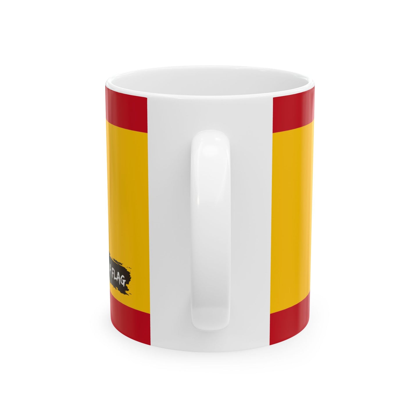 Spain Flag Coffee Tea Mug 11oz 15oz | Rep Ya Flag Ceramic Mug