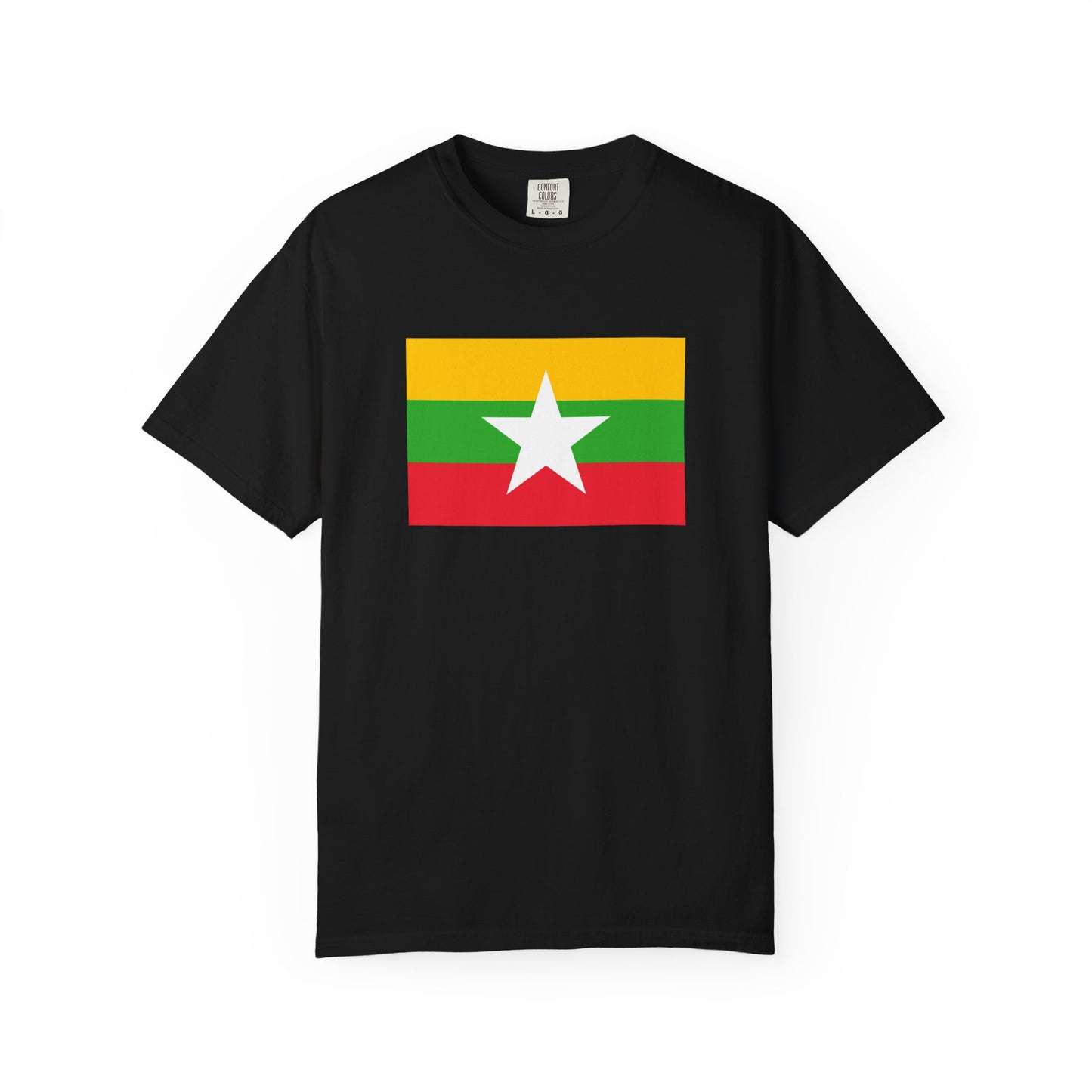 Myanmar Flag T Shirt | Burmese Heritage Shirt S–4XL | Rep Ya Flag