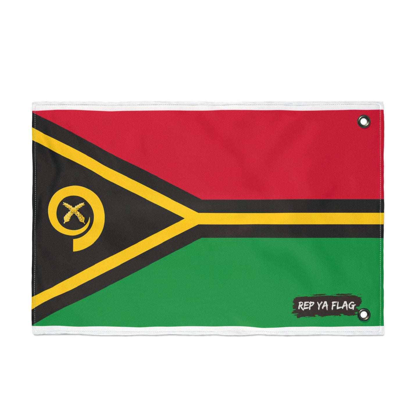 Vanuatu Flag Double Sided Flag, Outdoor Garden Banner | Country Flag