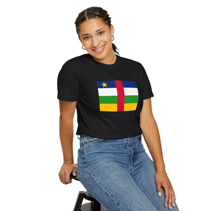 Central African Republic Flag T Shirt | Central African Heritage Shirt S-4XL | Rep Ya Flag