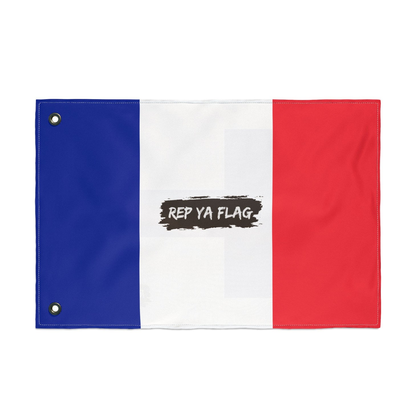 France Flag Garden Banner | Double Sided Outdoor Flag | Rep Ya Flag