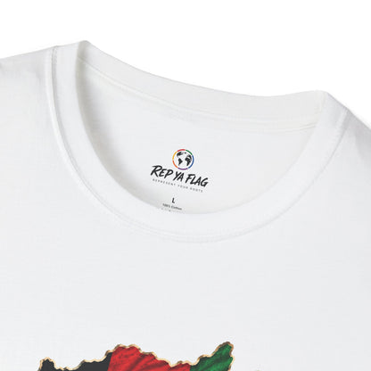 Afghanistan Map Flag T-Shirt — Vintage Afghan Emblem Tee