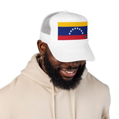 Venezuela Flag Foam Trucker Hat | Rep Ya Flag design