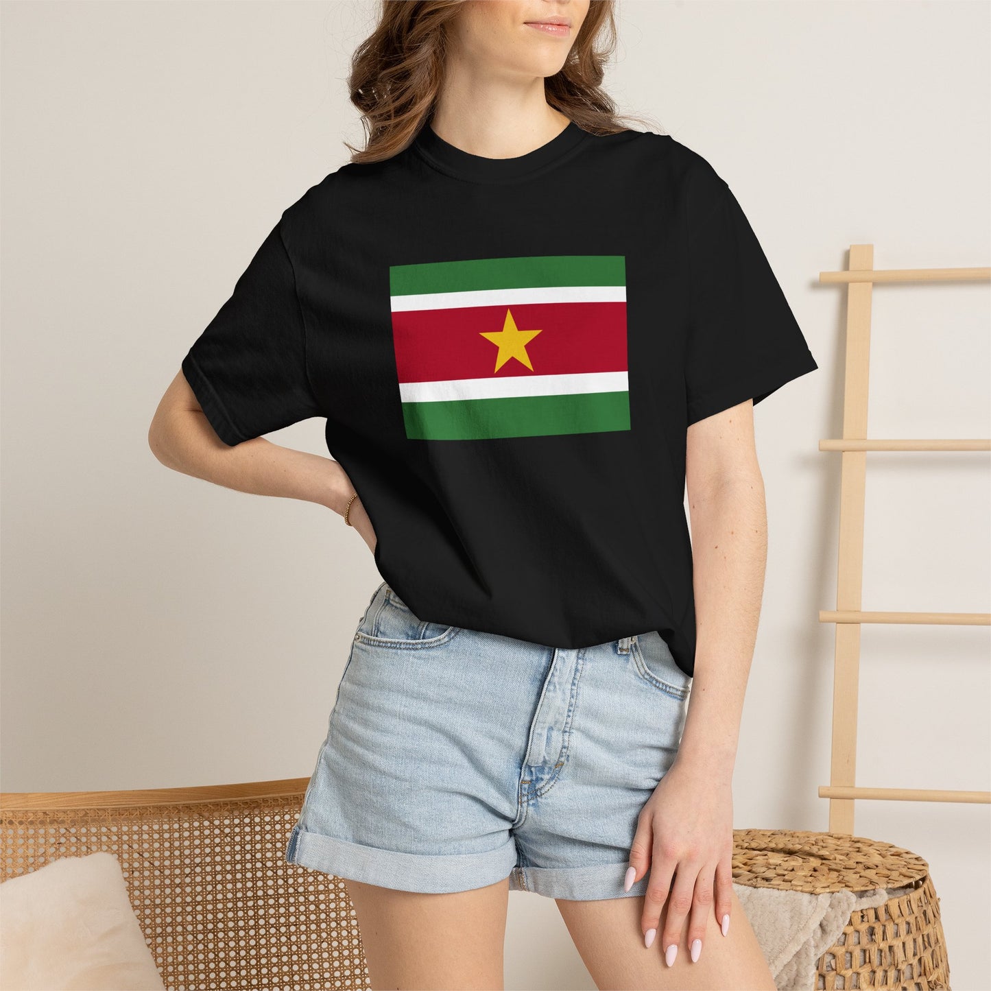 Suriname Flag T Shirt | Surinamese Heritage Shirt S–4XL | Rep Ya Flag