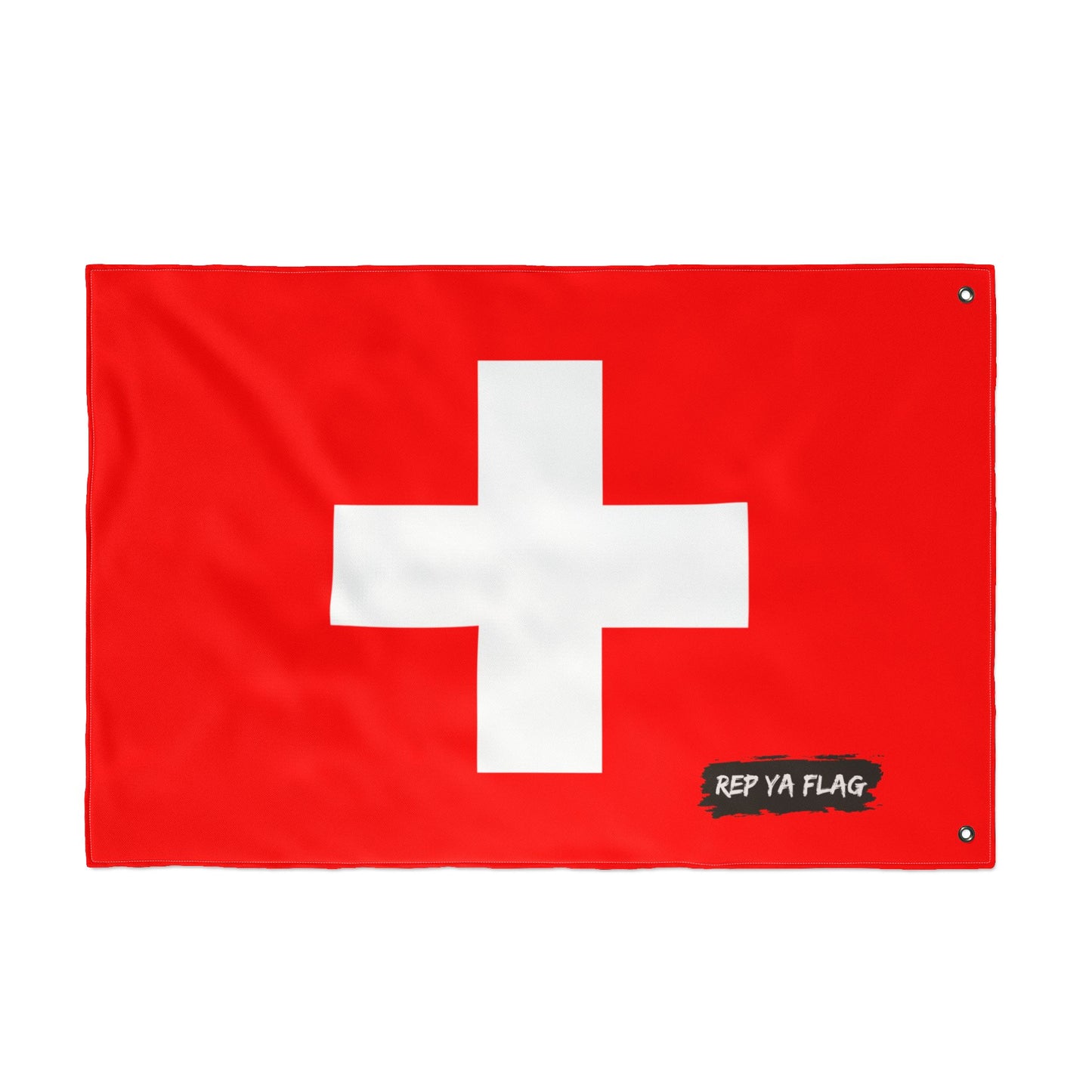 Switzerland Flag Garden Banner | Double-Sided Outdoor Flag | Rep Ya Flag