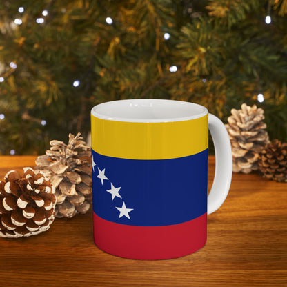 Venezuela Flag Coffee Tea Mug 11oz 15oz | Rep Ya Flag Ceramic Mug