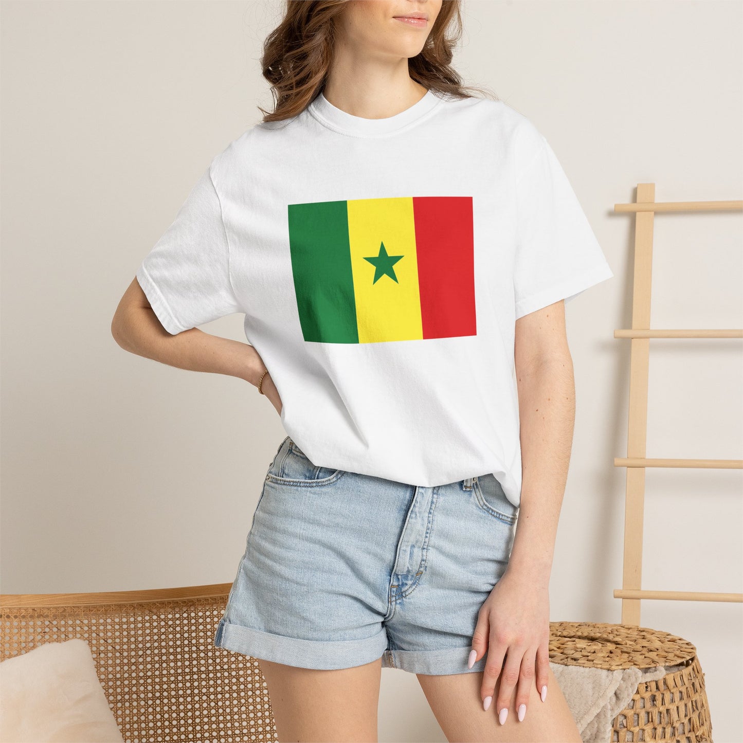 Senegal Flag T Shirt | Senegalese Heritage Shirt S–4XL | Rep Ya Flag