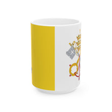 Vatican City Flag | Coffee Tea Ceramic Mug Cup | 11oz 15oz | Rep Ya Flag