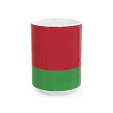 Belarus Flag Coffee Mug | Belarusian Pride Ceramic Tea Mug 11oz & 15oz | Rep Ya Flag