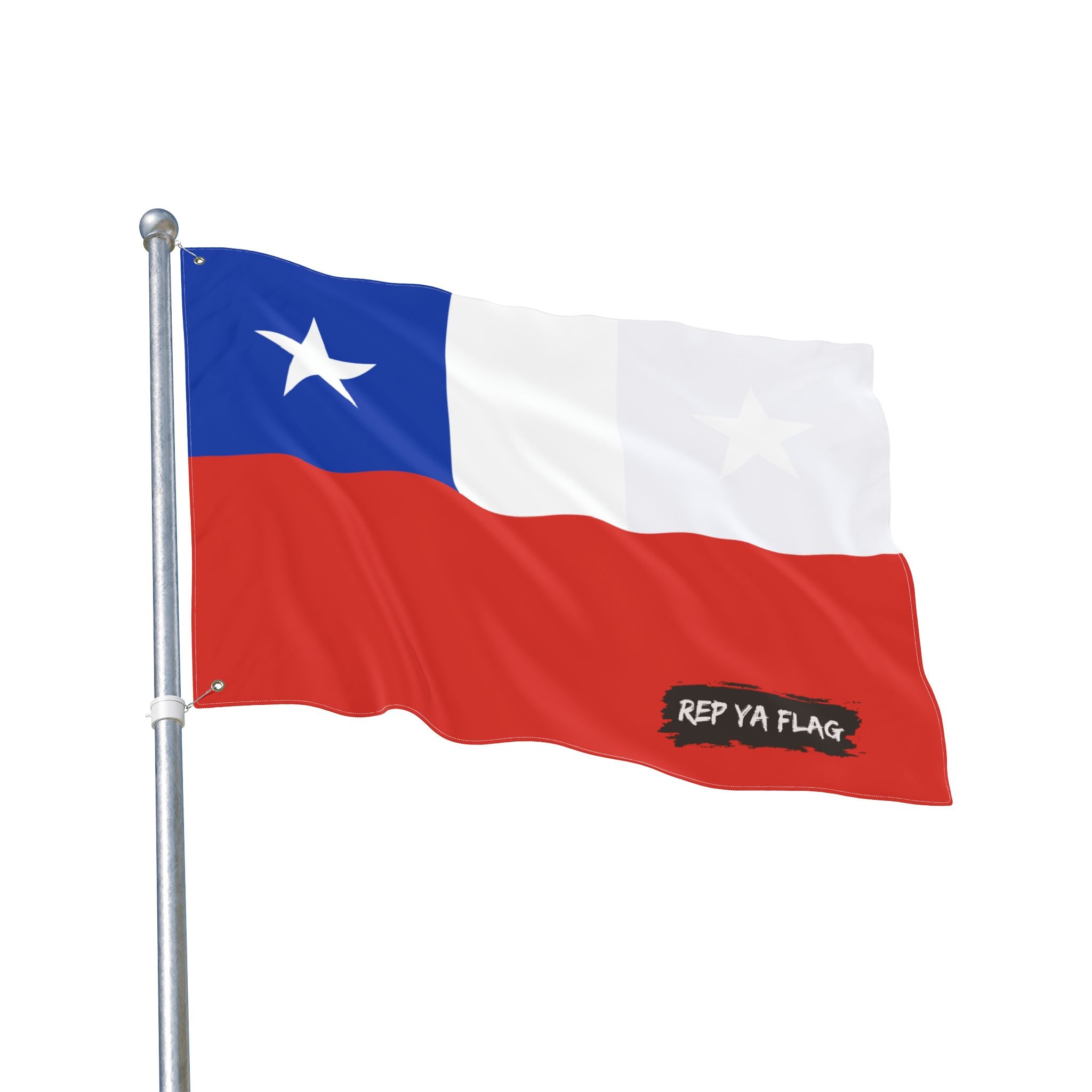 Chile Flag Garden Banner | Double Sided Outdoor Flag | Rep Ya Flag