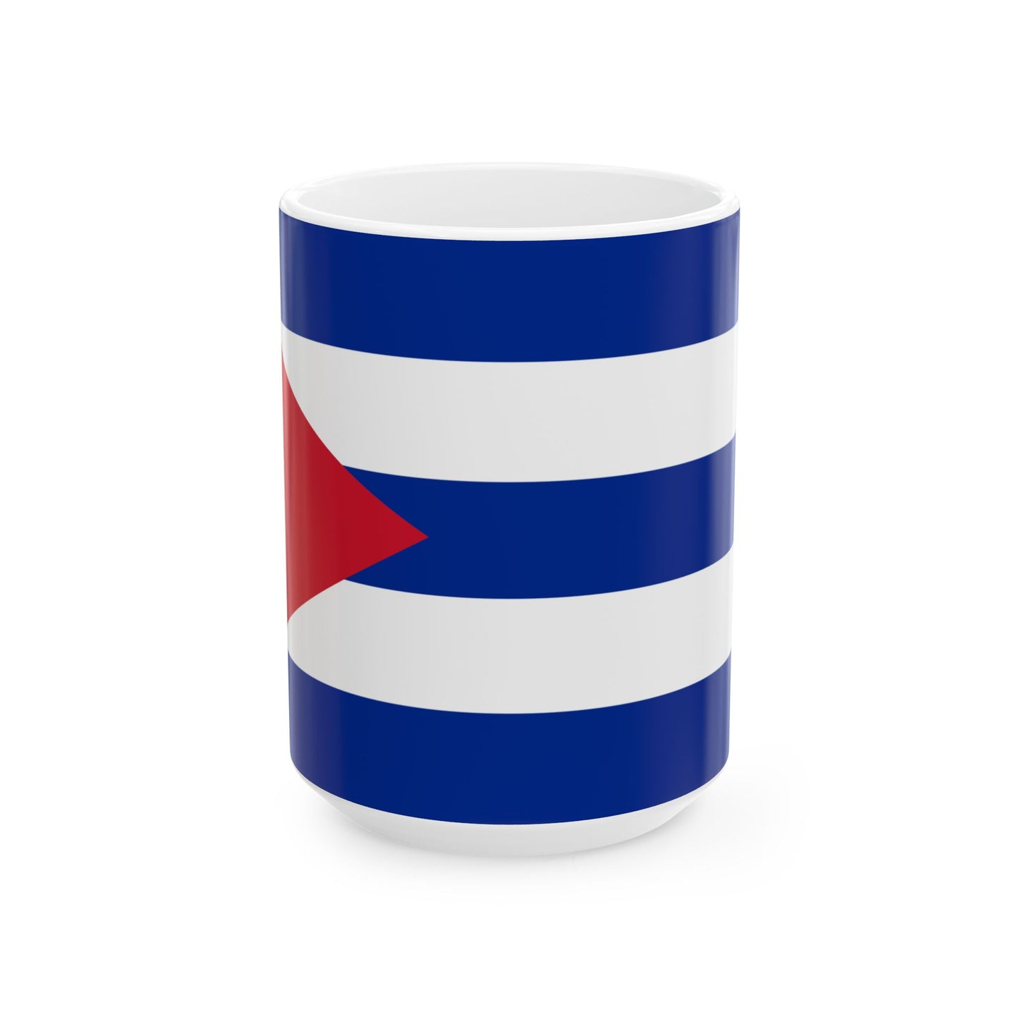 Cuba Flag Coffee Tea Mug 11oz 15oz | Rep Ya Flag Ceramic Mug