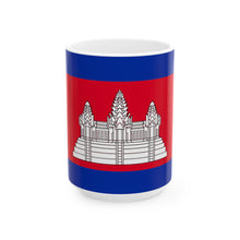 Cambodia Flag Coffee Tea Mug 11oz 15oz | Rep Ya Flag Ceramic Mug