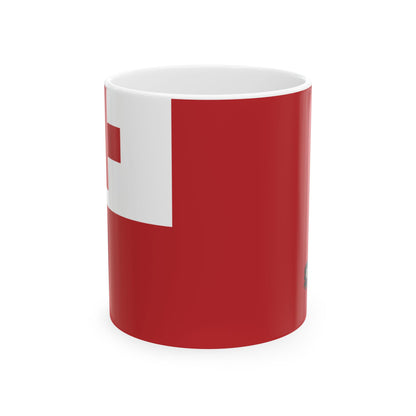 Tonga Flag Coffee Tea Mug 11oz 15oz | Rep Ya Flag Ceramic Mug