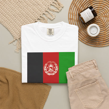 Afghanistan Flag T Shirt | Afghan Heritage Tee S-4XL | Rep Ya Flag