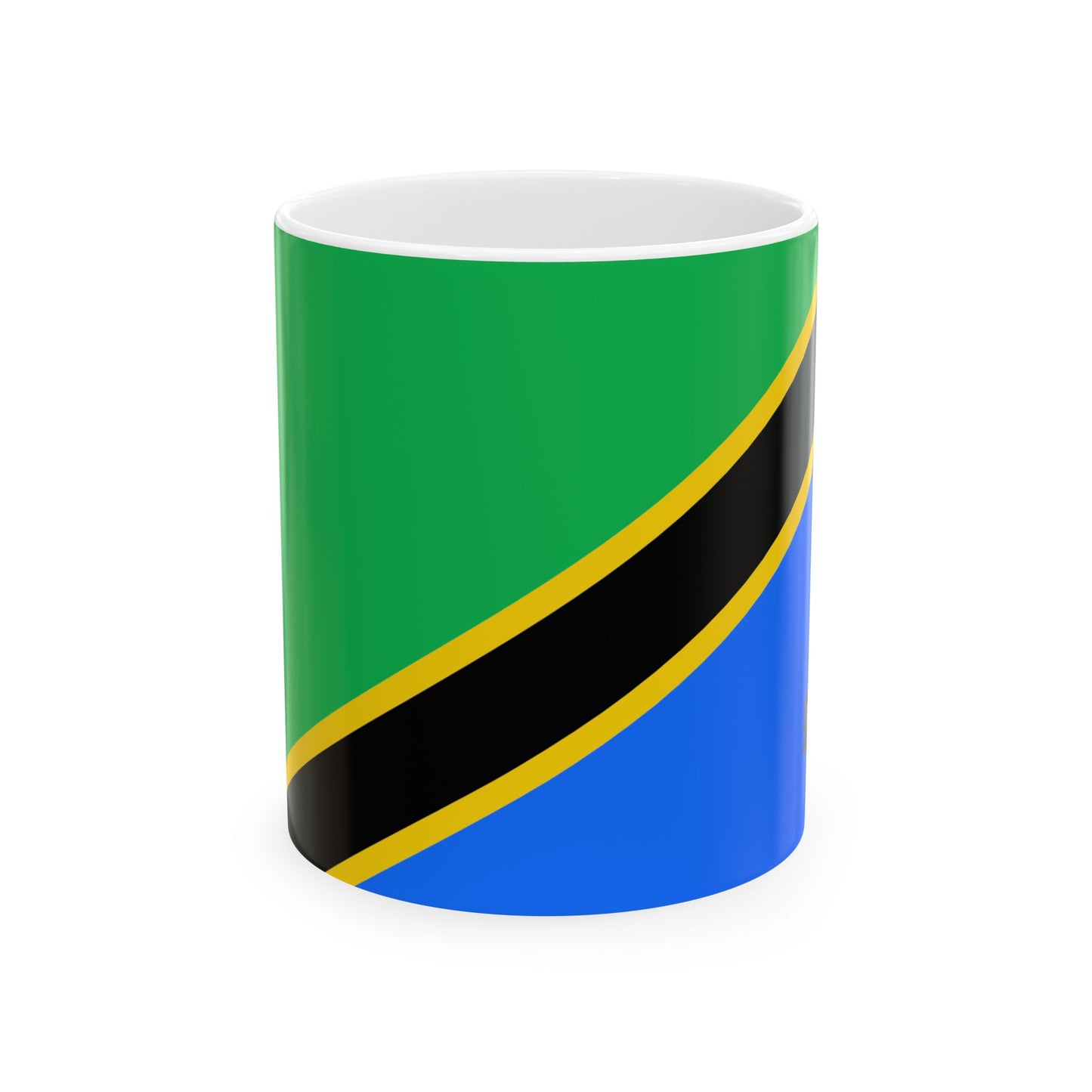 Tanzania Flag Coffee Tea Mug 11oz 15oz | Rep Ya Flag Ceramic Mug