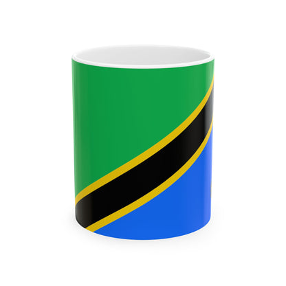 Tanzania Flag Coffee Tea Mug 11oz 15oz | Rep Ya Flag Ceramic Mug
