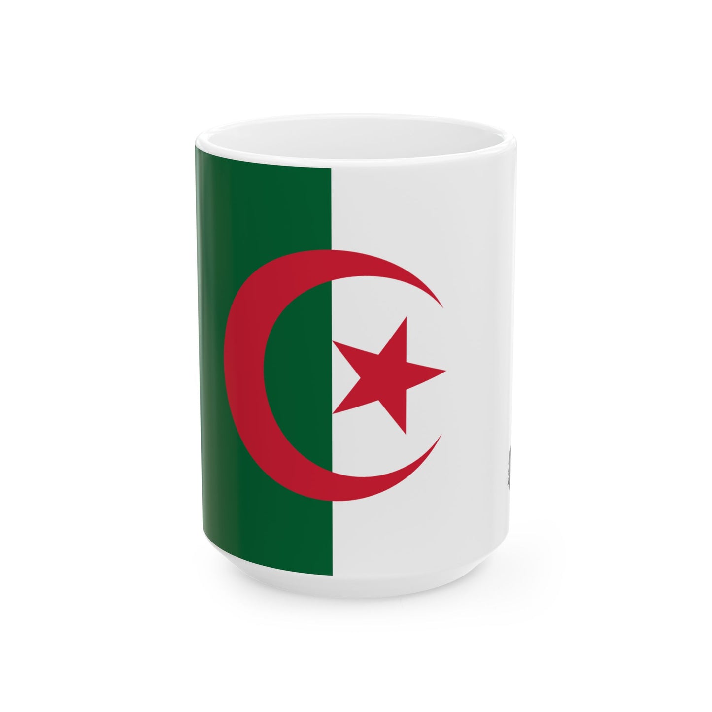 Algeria Flag Coffee Mug | Algerian Pride Ceramic Tea Mug 11oz & 15oz | Rep Ya Flag