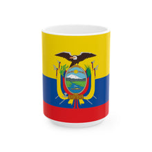 Ecuador Flag Coffee Tea Mug 11oz 15oz | Rep Ya Flag Ceramic Mug