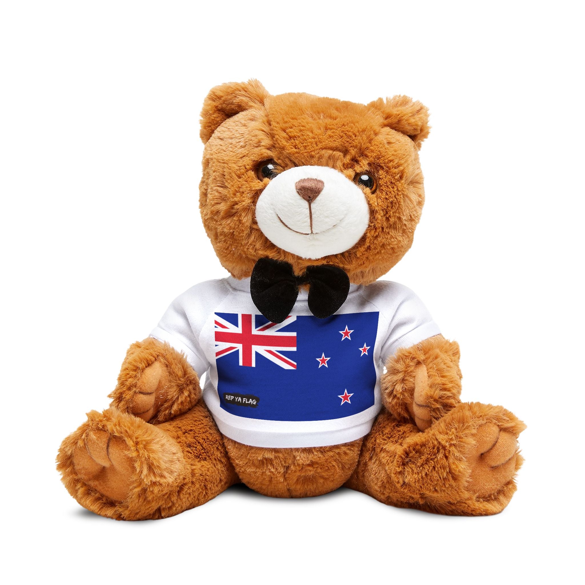 New Zealand Flag Teddy Bear | Kiwi Plush Gift | Kiwi Heritage Bear | Cultural Keepsake | Baby Gift Stuffed Animal
