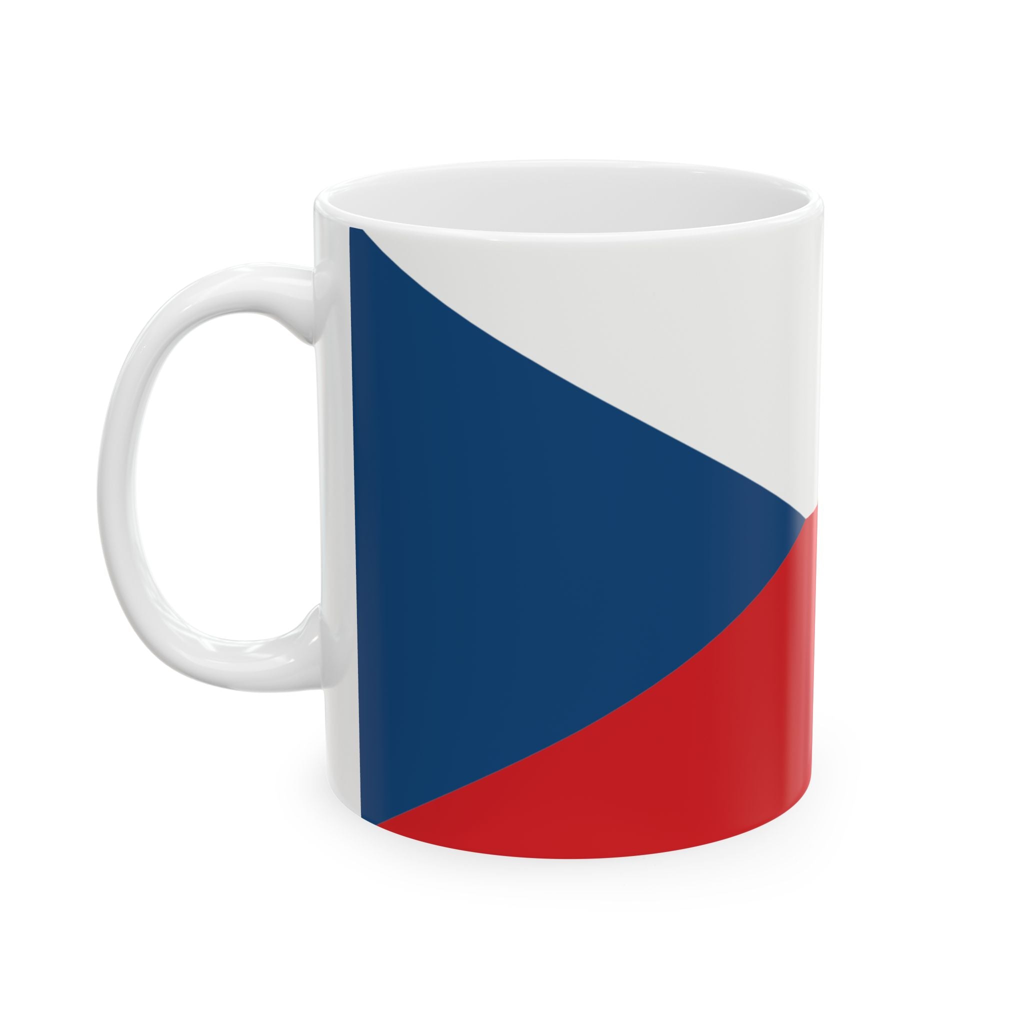 Czech Republic (Czechia) Flag Coffee Tea Mug 11oz 15oz | Rep Ya Flag Ceramic Mug