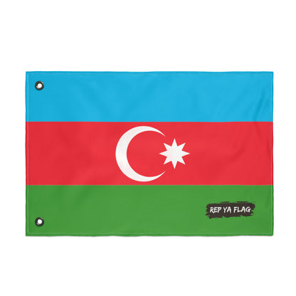 Azerbaijan Flag Garden Banner | Double Sided Outdoor Flag | Rep Ya Flag