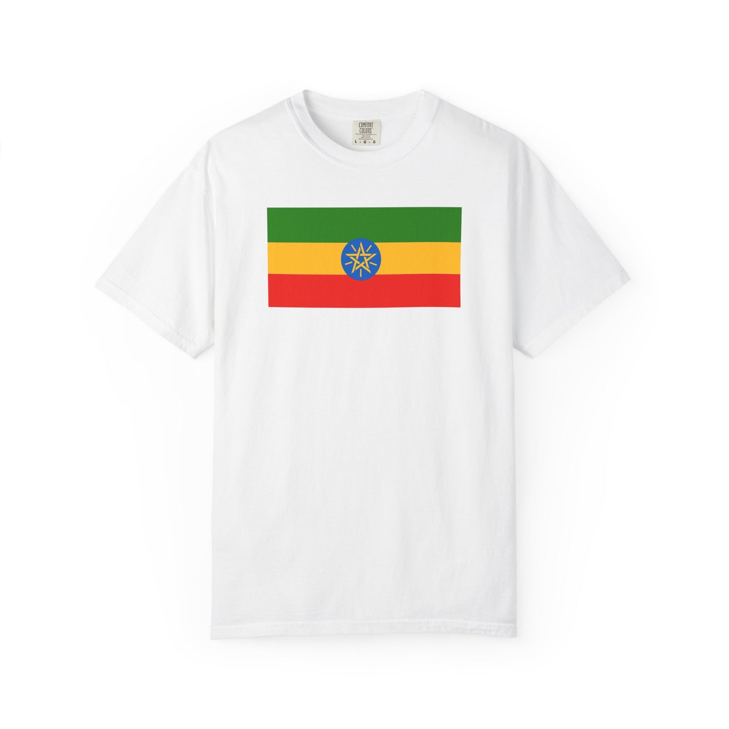 Ethiopia Flag T Shirt | Ethiopian Heritage Shirt S–4XL | Rep Ya Flag