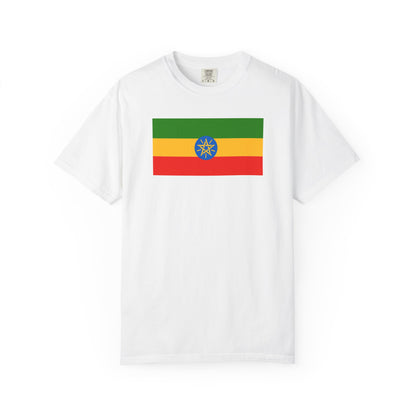 Ethiopia Flag T Shirt | Ethiopian Heritage Shirt S–4XL | Rep Ya Flag
