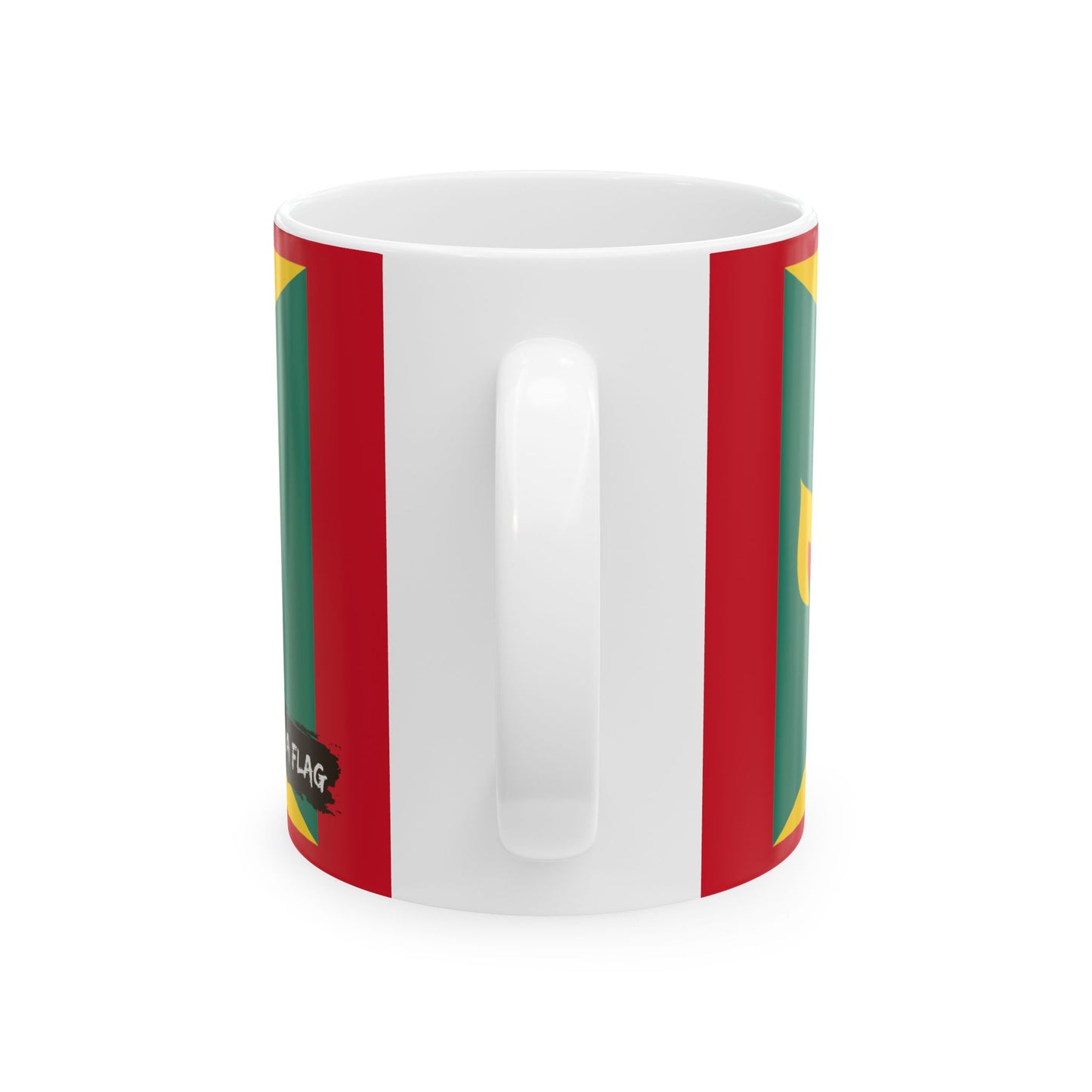 Grenada Flag Coffee Tea Mug 11oz 15oz | Rep Ya Flag Ceramic Mug