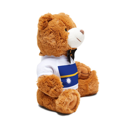 Nauru Flag Teddy Bear | Nauruan Plush Gift | Nauruan Heritage Bear | Cultural Keepsake | Baby Gift Stuffed Animal