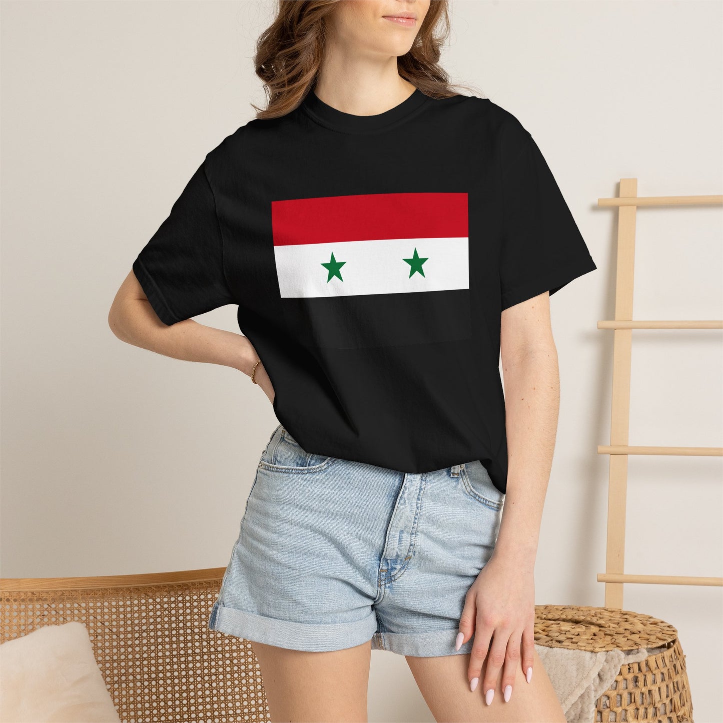 Syria Flag T Shirt | Syrian Heritage Shirt S–4XL | Rep Ya Flag