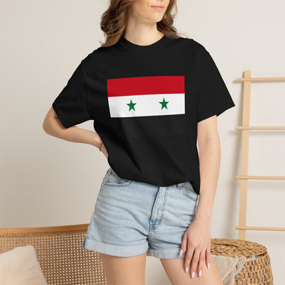 Syria Flag T Shirt | Syrian Heritage Shirt S–4XL | Rep Ya Flag