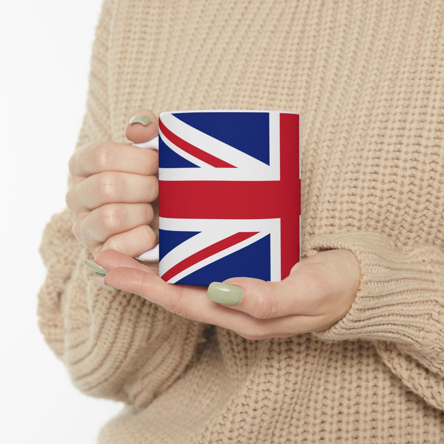 United Kingdom Flag Coffee Tea Mug 11oz 15oz | Rep Ya Flag Ceramic Mug