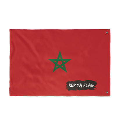 Morocco Flag Garden Banner | Double Sided Outdoor Flag | Rep Ya Flag